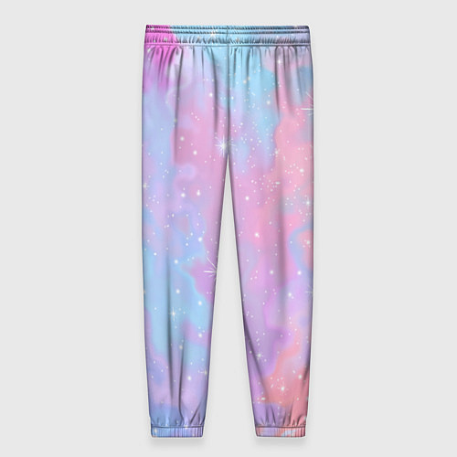 Женские брюки Pink starry sky / 3D-принт – фото 2