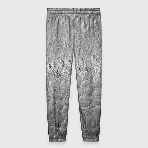 Женские брюки Серая поверхность жидкой планеты / 3D-принт – фото 2