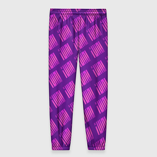 Женские брюки Логотип Джи Айдл / 3D-принт – фото 2