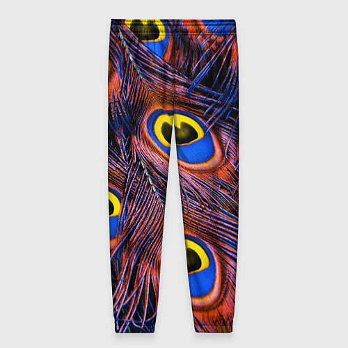 Женские брюки Множесто сюрреалистичных цветов и стеблей / 3D-принт – фото 2