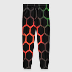 Женские брюки Gradient hexagon genshin