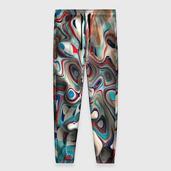 Женские брюки Волны - краски