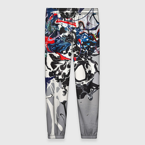 Женские брюки Нейросеть рисует абстракцию / 3D-принт – фото 2