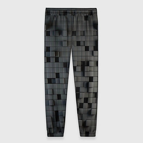 Женские брюки Digital pixel black / 3D-принт – фото 2