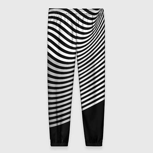 Женские брюки Trendy raster pattern / 3D-принт – фото 2