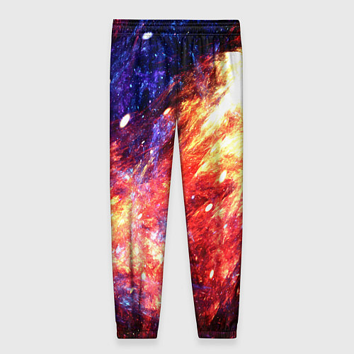 Женские брюки Космическое сияние ночь / 3D-принт – фото 2