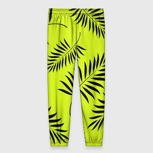 Женские брюки Пальмовые ветви / 3D-принт – фото 2