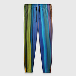 Женские брюки Разноцветные вертикальные полосы