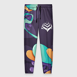 Женские брюки Warframe graffity splash