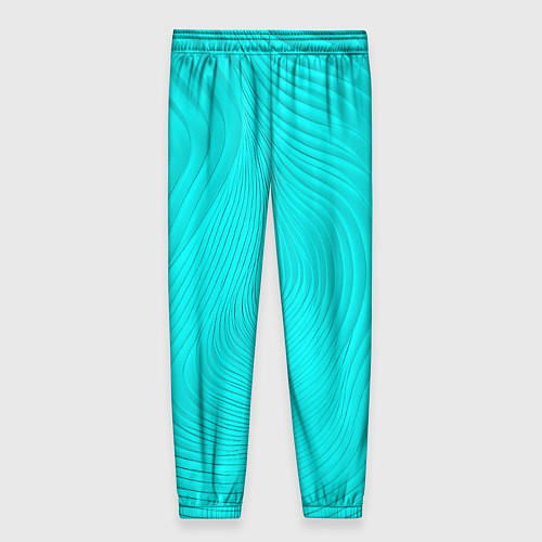 Женские брюки Фантазия морской волны / 3D-принт – фото 2