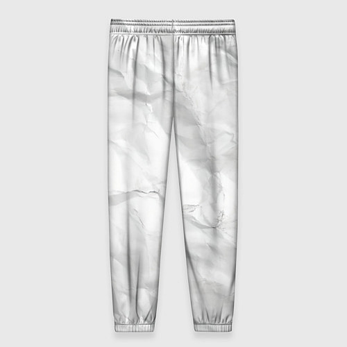 Женские брюки Мятая бумага - текстура / 3D-принт – фото 2