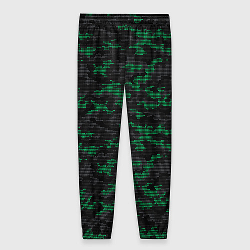 Женские брюки Точечный камуфляжный узор Spot camouflage pattern / 3D-принт – фото 2