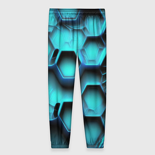 Женские брюки Броня из неоновых плит / 3D-принт – фото 2