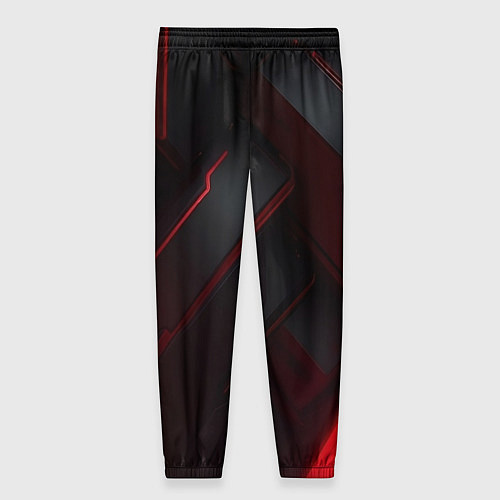 Женские брюки Красная бесконечность / 3D-принт – фото 2