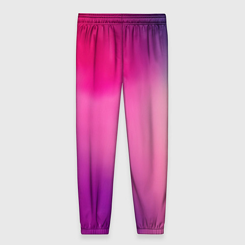 Женские брюки Футболка розовая палитра / 3D-принт – фото 2