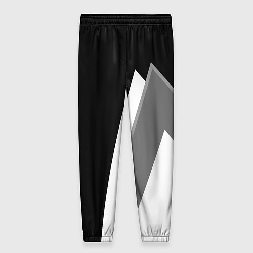 Женские брюки Лексус - спортивный серый / 3D-принт – фото 2