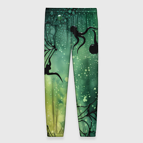 Женские брюки Мрачный паук / 3D-принт – фото 2