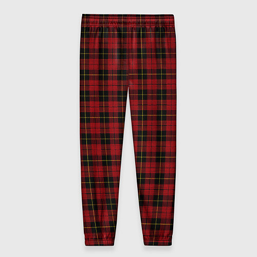 Женские брюки Pajama pattern red / 3D-принт – фото 2