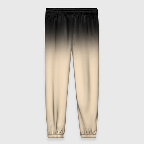 Женские брюки Градиент: от черного к телесному / 3D-принт – фото 2