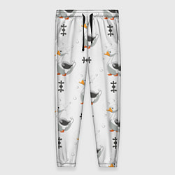 Женские брюки Гусь и фигуры