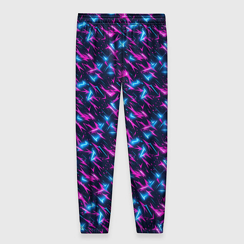 Женские брюки Неоновый бум / 3D-принт – фото 2