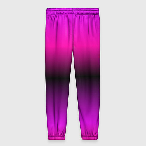 Женские брюки Тату Лил Пипа на фиолетовом / 3D-принт – фото 2