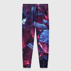 Женские брюки Абстрактные стеклянные камни