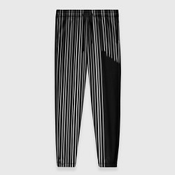 Брюки женские Visual zebra stripes, цвет: 3D-принт