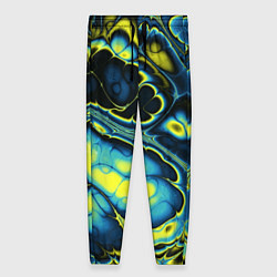 Брюки женские Абстрактный узор, цвет: 3D-принт