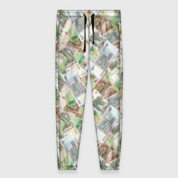 Женские брюки Российские денежные купюры