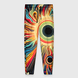 Женские брюки Space abstraction - ai art