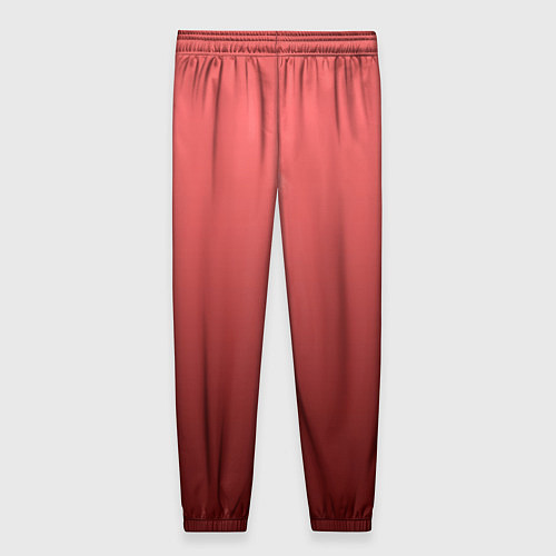 Женские брюки Оттенок розовый антик градиент / 3D-принт – фото 2
