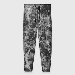 Женские брюки Абстракция - серый антрацит