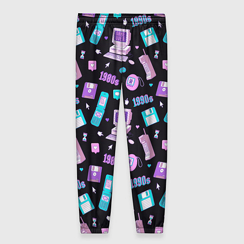 Женские брюки Game over 1980 1990 / 3D-принт – фото 2