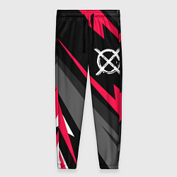 Брюки женские CreepyPasta electro lines, цвет: 3D-принт