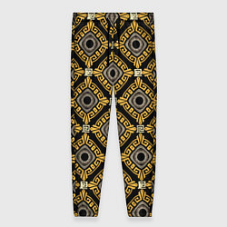 Женские брюки Греческий орнамент меандр