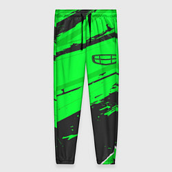 Женские брюки Geely sport green