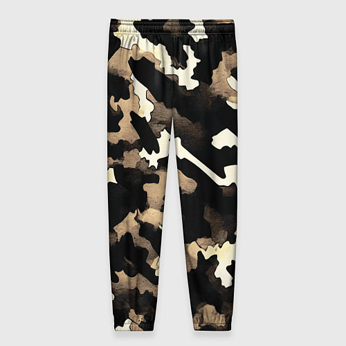 Женские брюки Камуфляж сафари / 3D-принт – фото 2