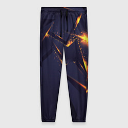 Женские брюки Золотые неоновые плиты