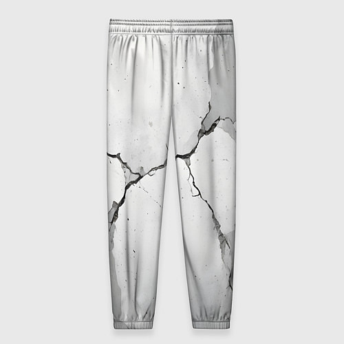 Женские брюки Растрескавшийся бетон / 3D-принт – фото 2