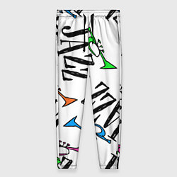 Брюки женские Just jazz in color, цвет: 3D-принт
