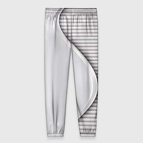 Женские брюки Saab metal texture / 3D-принт – фото 2