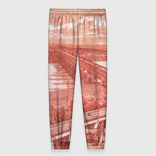Женские брюки Любимый Хабаровск 5000 / 3D-принт – фото 2