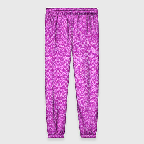 Женские брюки Текстура розовой кожи / 3D-принт – фото 2