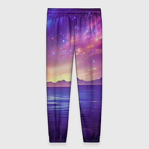 Женские брюки Волшебная галактика / 3D-принт – фото 2