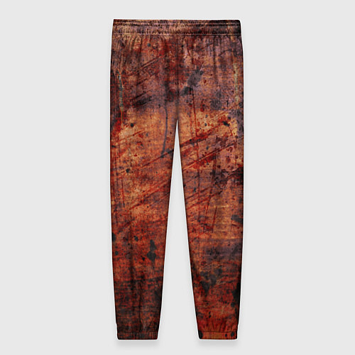 Женские брюки Абстракция - rusty mood / 3D-принт – фото 2