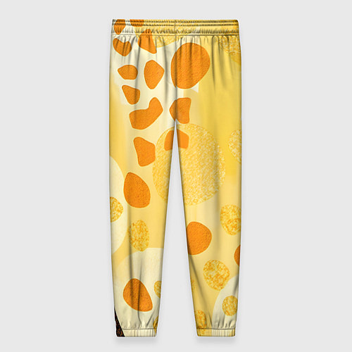 Женские брюки Солнечные пятна жирафа / 3D-принт – фото 2
