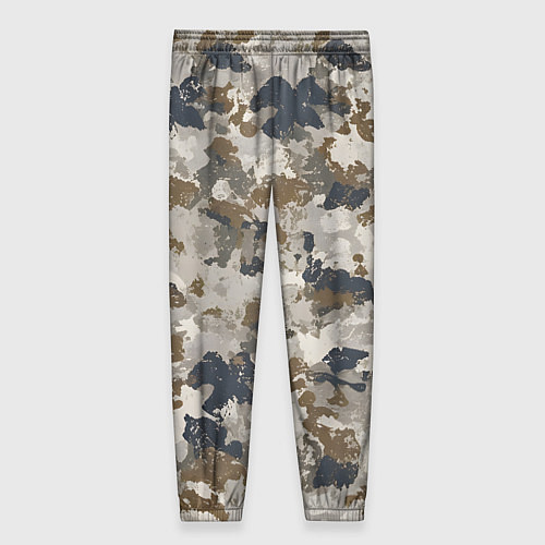 Женские брюки Светлый камуфляж / 3D-принт – фото 2