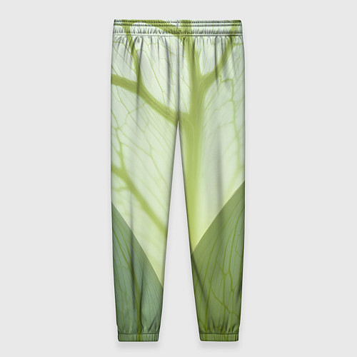 Женские брюки Макро съемка листа / 3D-принт – фото 2