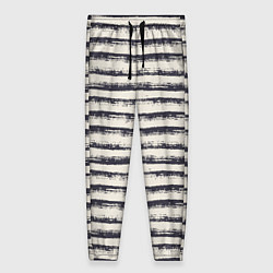 Женские брюки Тёмные полосы на светлом